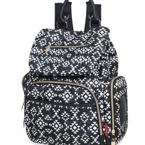 FISHER-PRICE Shiloh Southwest Aztec Deluxe Diaper Bag Backpack